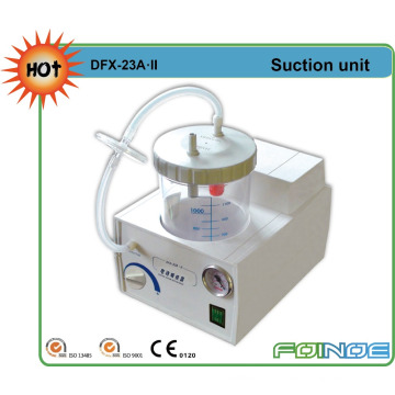 DFX-23A.II high quality cheap phlegm suction unit